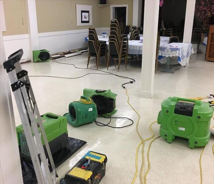 SERVPRO Equipment Drying a Convention